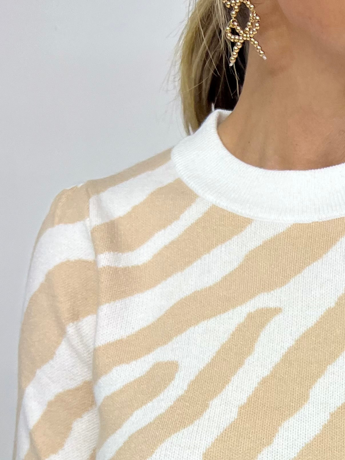 Zahara Zebra Sweater