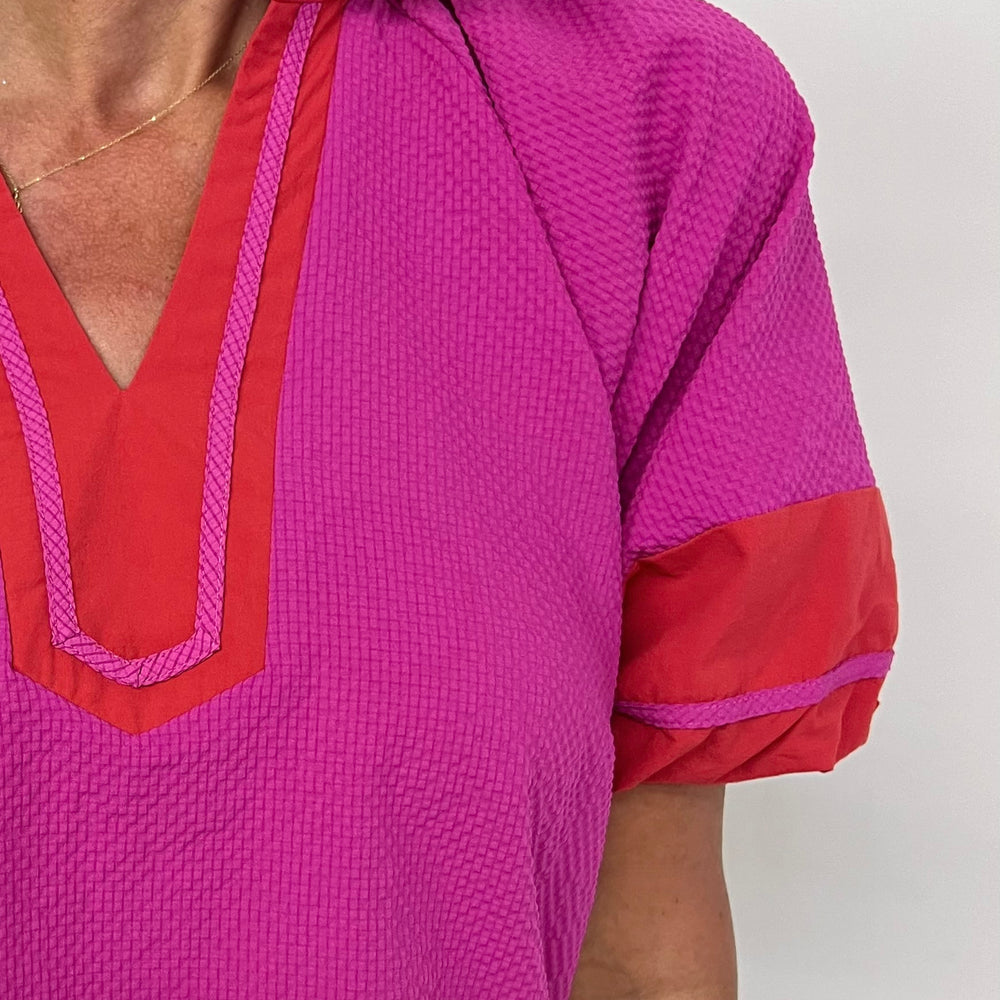 Adora V.Neck + Textured Top