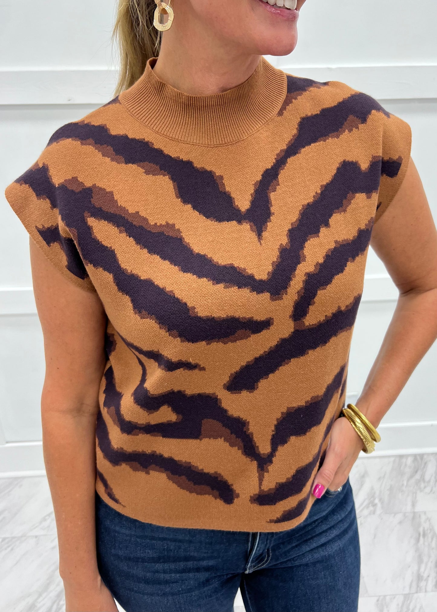 Queen City Stripe Sweater
