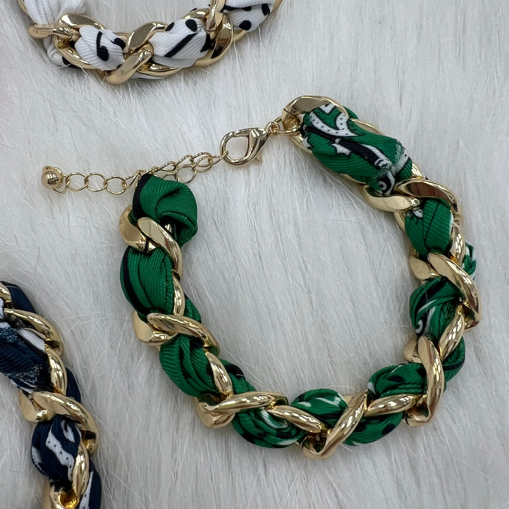 
                  
                    Solara Scarf Bracelet
                  
                