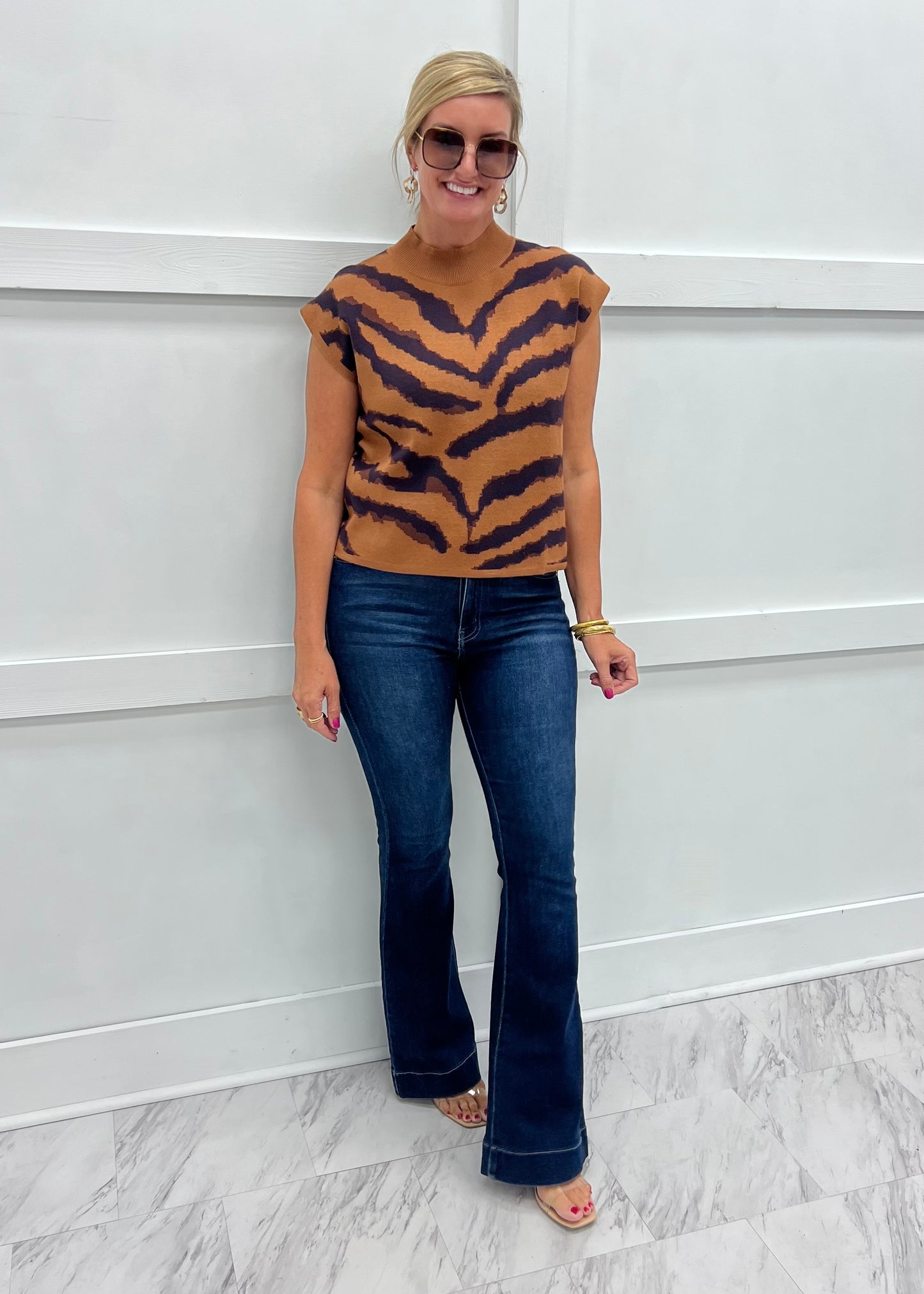 Queen City Stripe Sweater