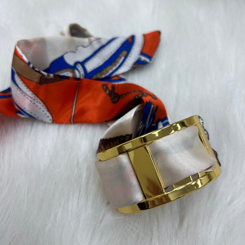Caroline Scarf Cuff Bracelet