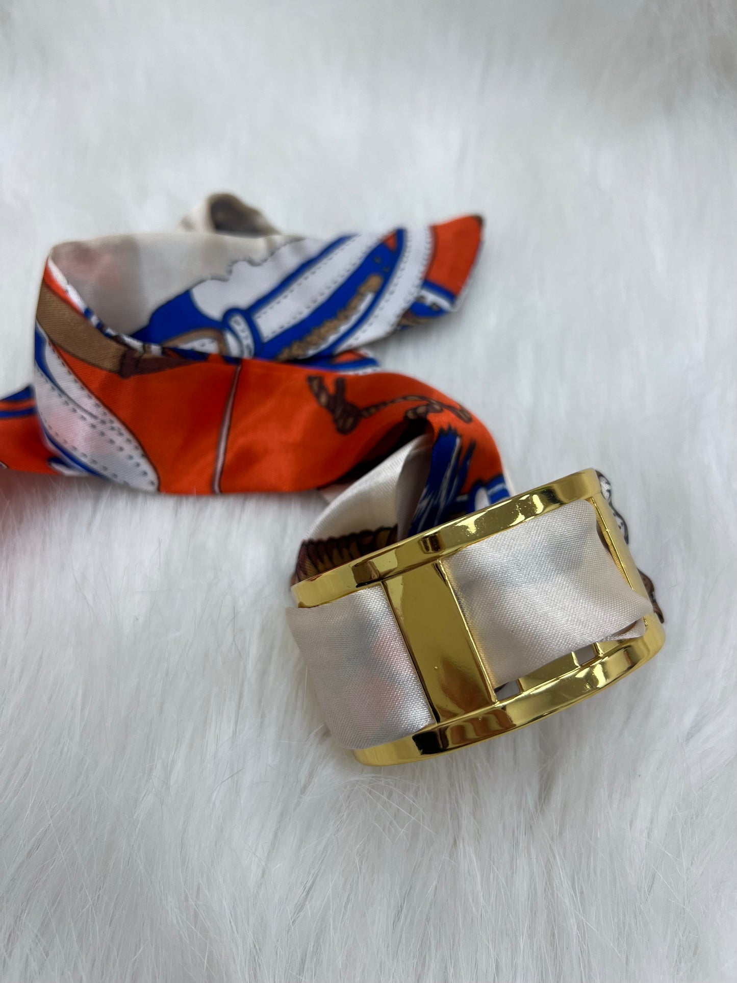 Caroline Scarf Cuff Bracelet