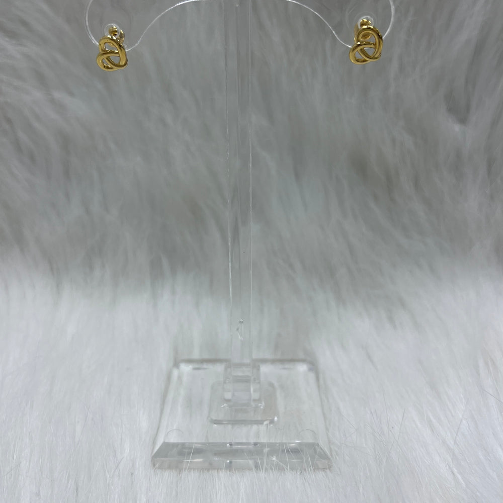 Forever Knot Stud Earrings