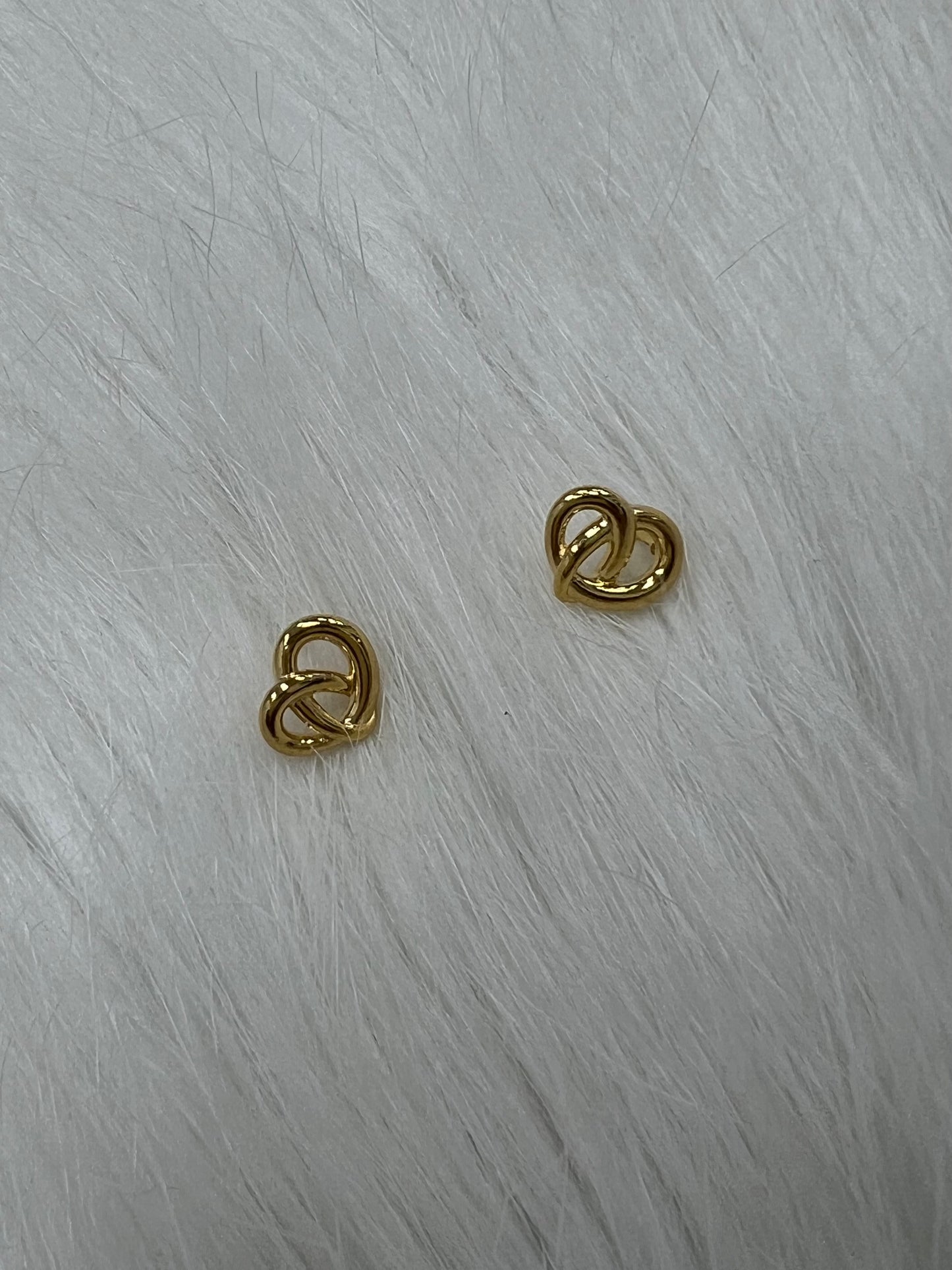 Forever Knot Stud Earrings