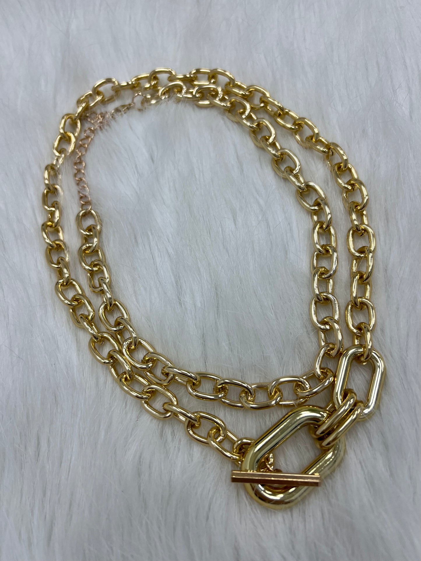 Rowe Link + Toggle Necklace Set