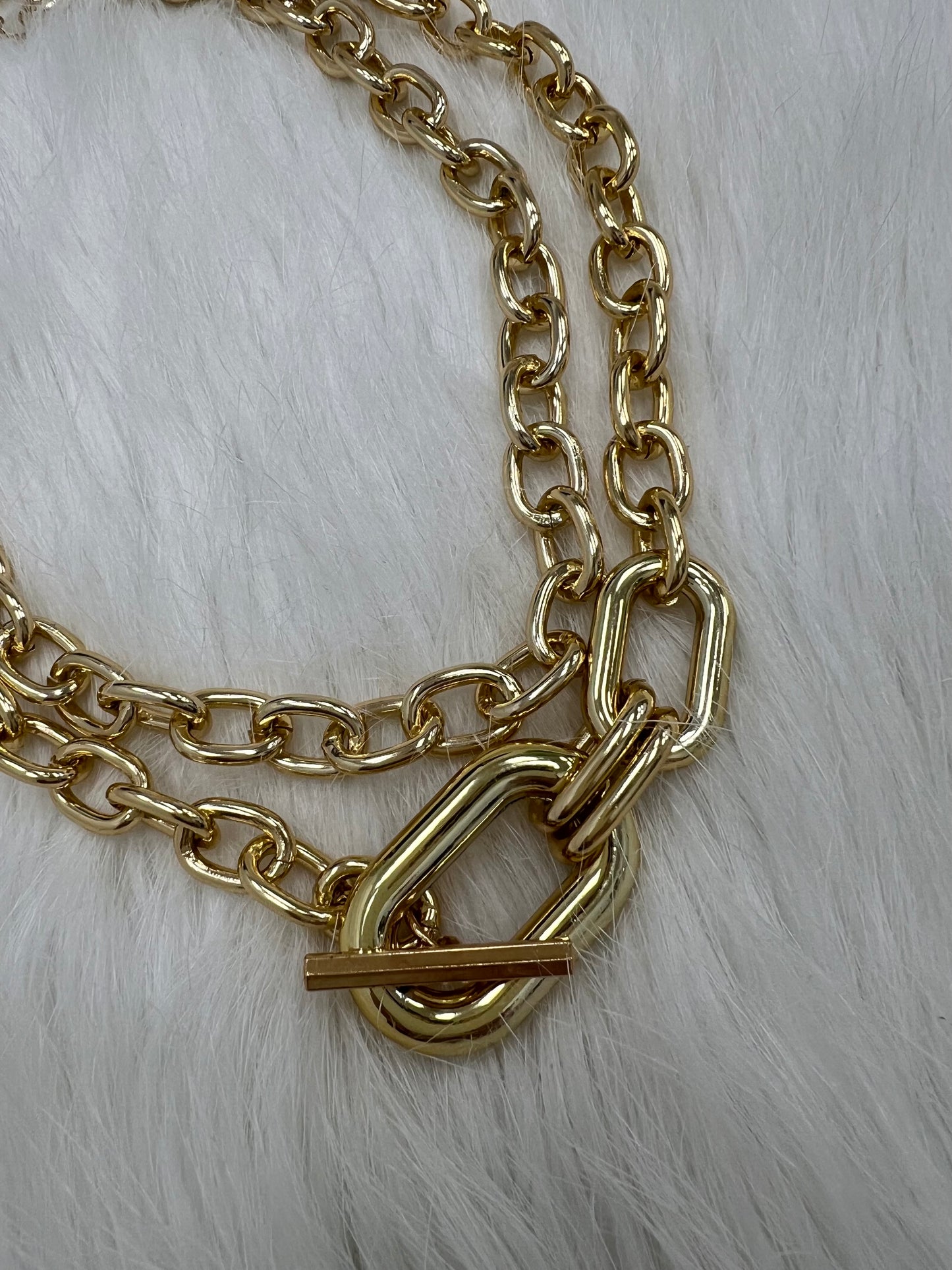 Rowe Link + Toggle Necklace Set