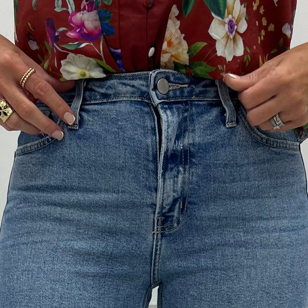 California Cropped Denim