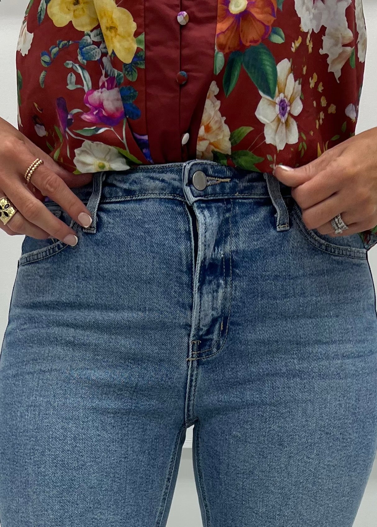 California Cropped Denim