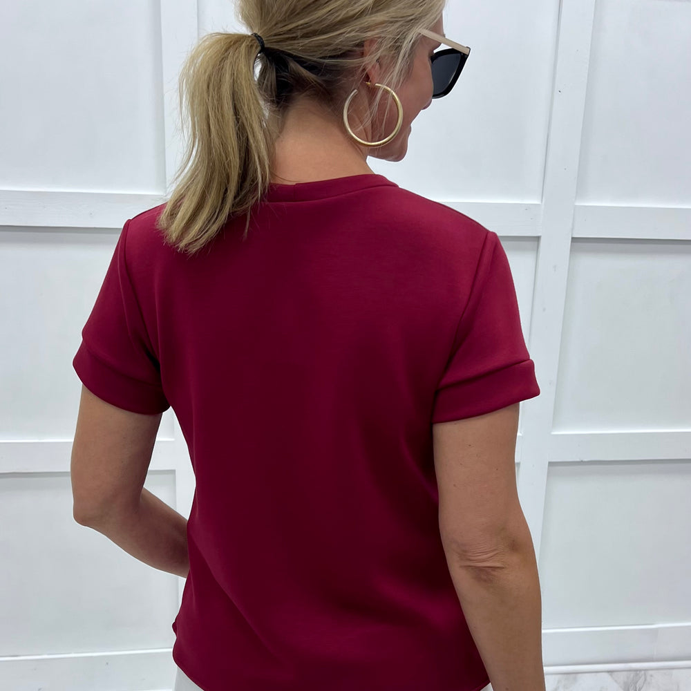 
                  
                    Gal On The Go Scuba Top (Wine)
                  
                