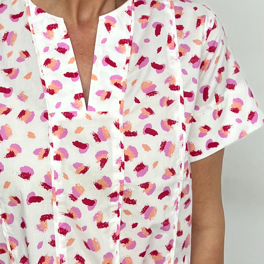 
                  
                    Jules Pink Spotted Top
                  
                