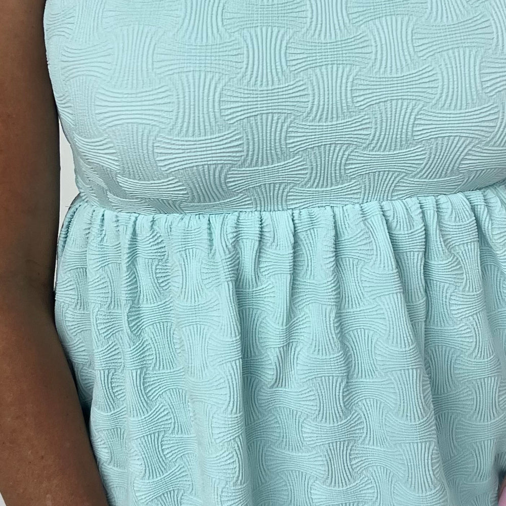 Teely Textured Tank Top (Mint)