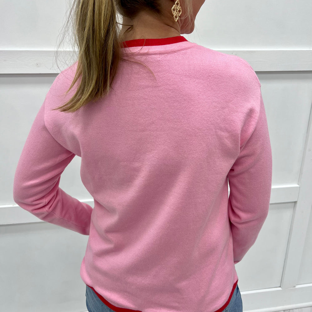 
                  
                    Blushing Heart Sweater
                  
                