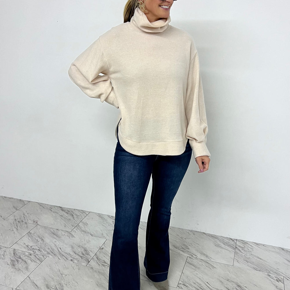 
                  
                    Isabell Ivory Turtleneck Top-FINAL SALE
                  
                