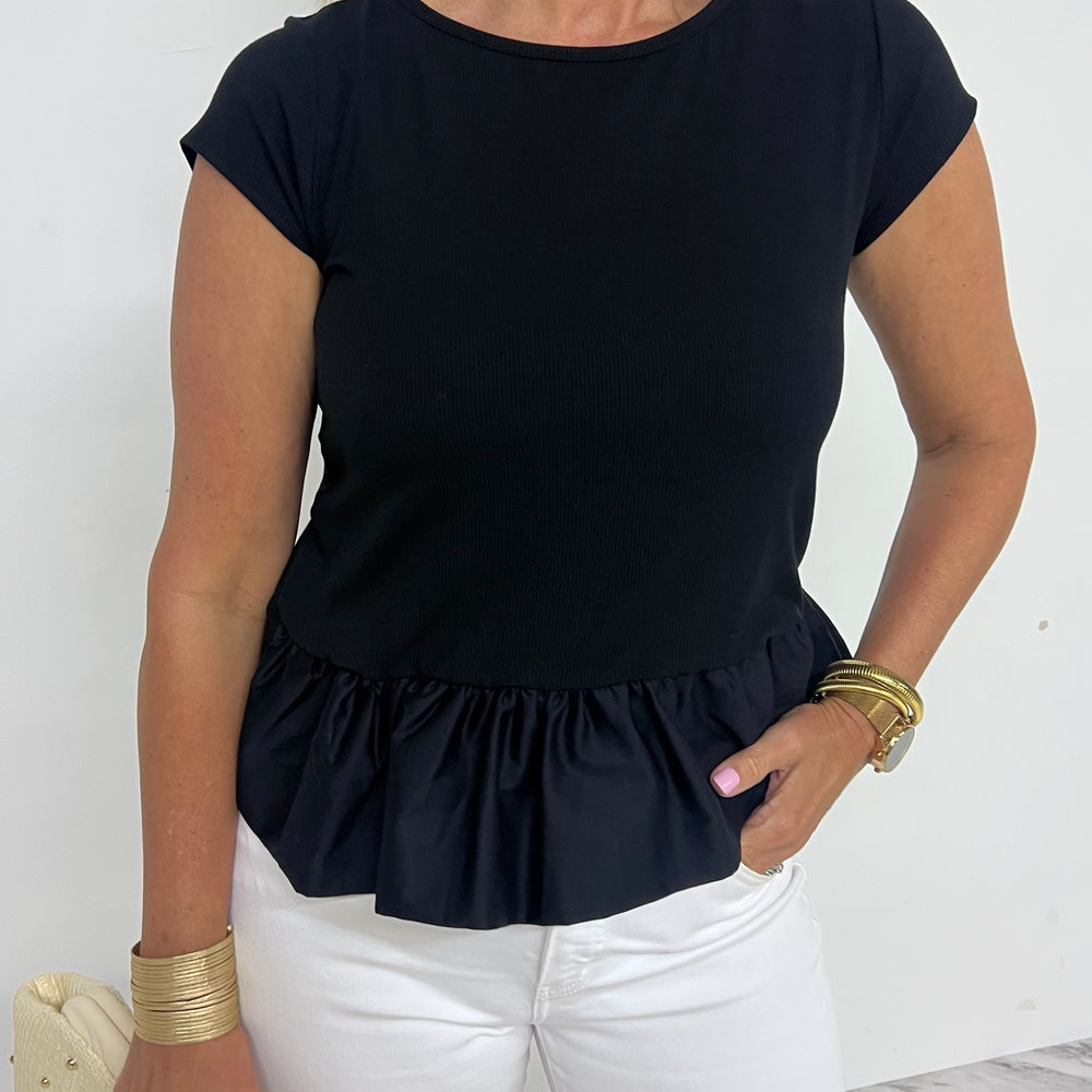 
                  
                    The Alexis Top (Black)
                  
                