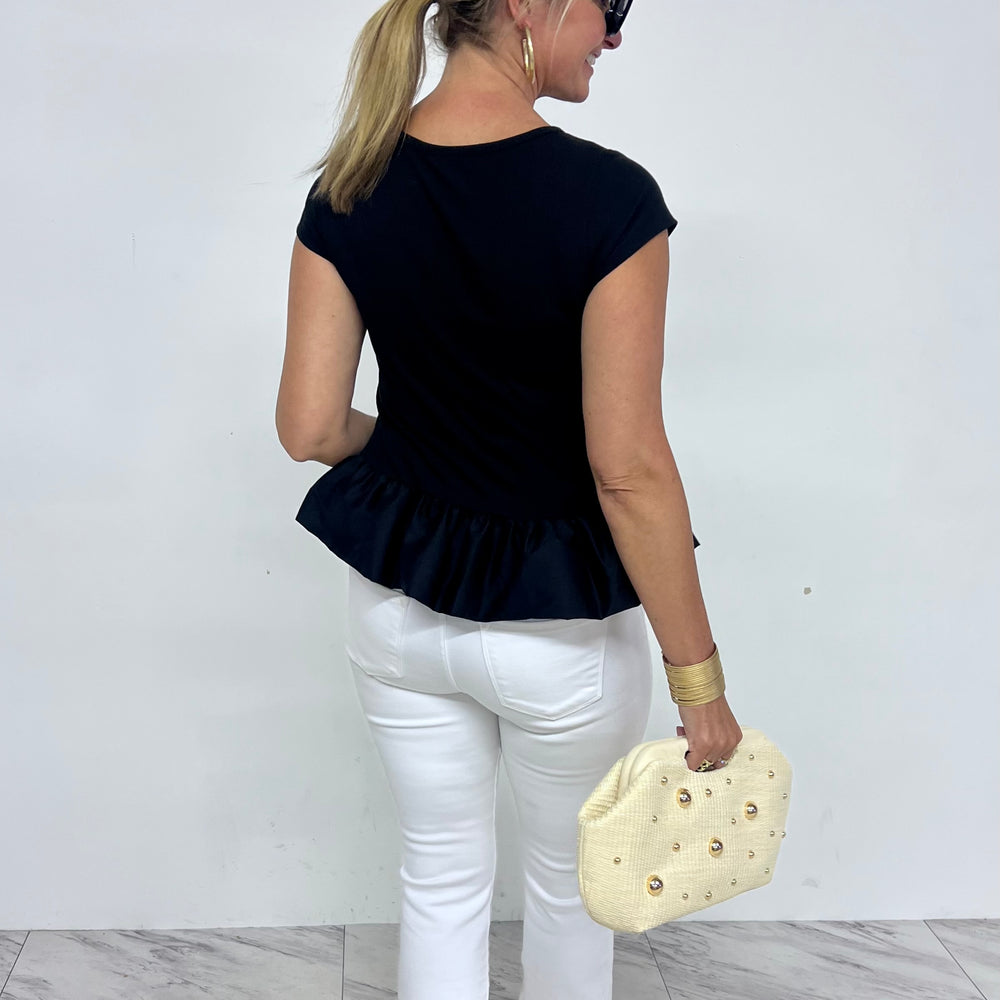 
                  
                    The Alexis Top (Black)
                  
                
