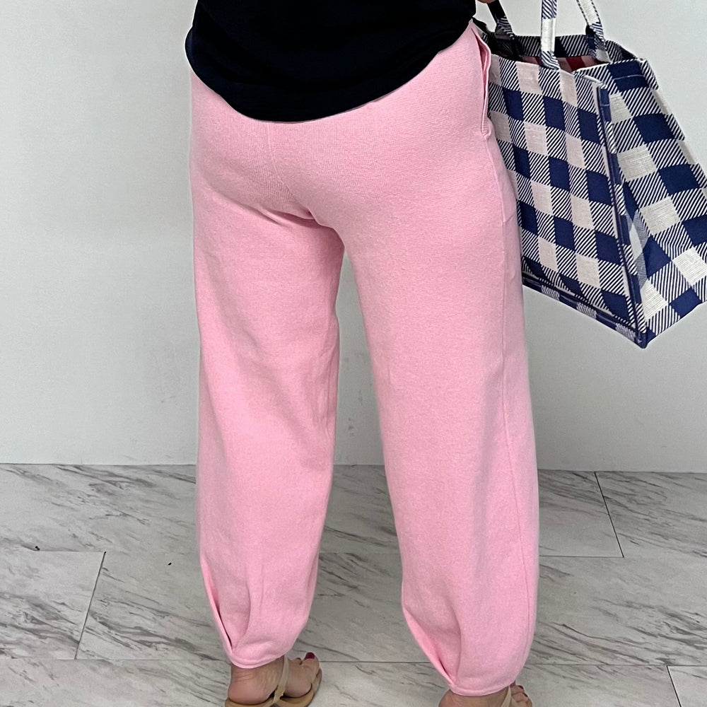 
                  
                    Priscilla Knit Jogger Pants (Pink) - FINAL SALE
                  
                