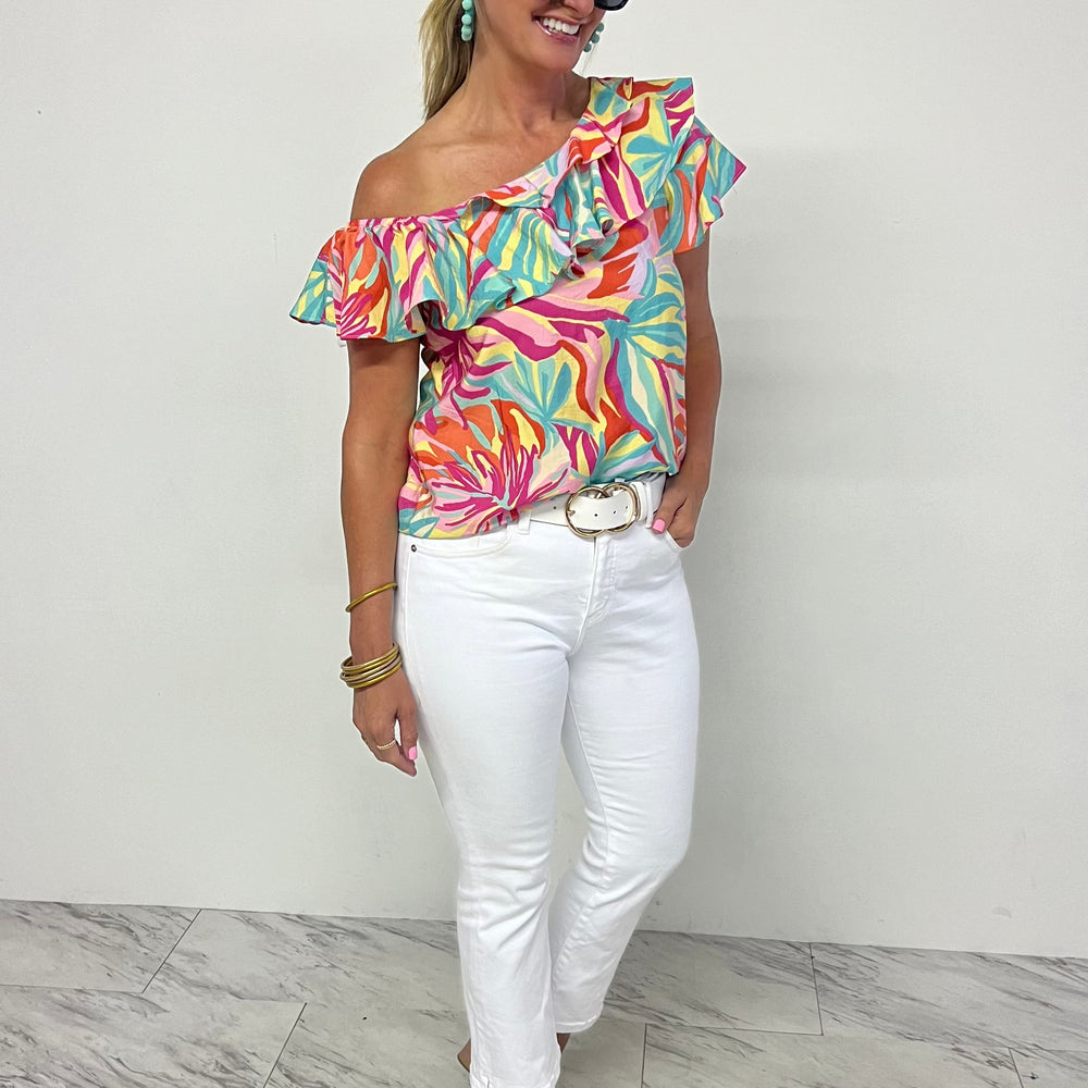 
                      
                        Isle Of Palms Single Shoulder Top - FINAL SALE
                      
                    