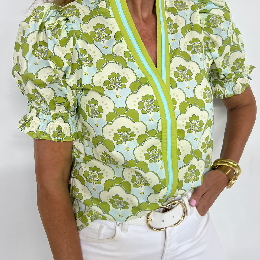 Serena Print Top