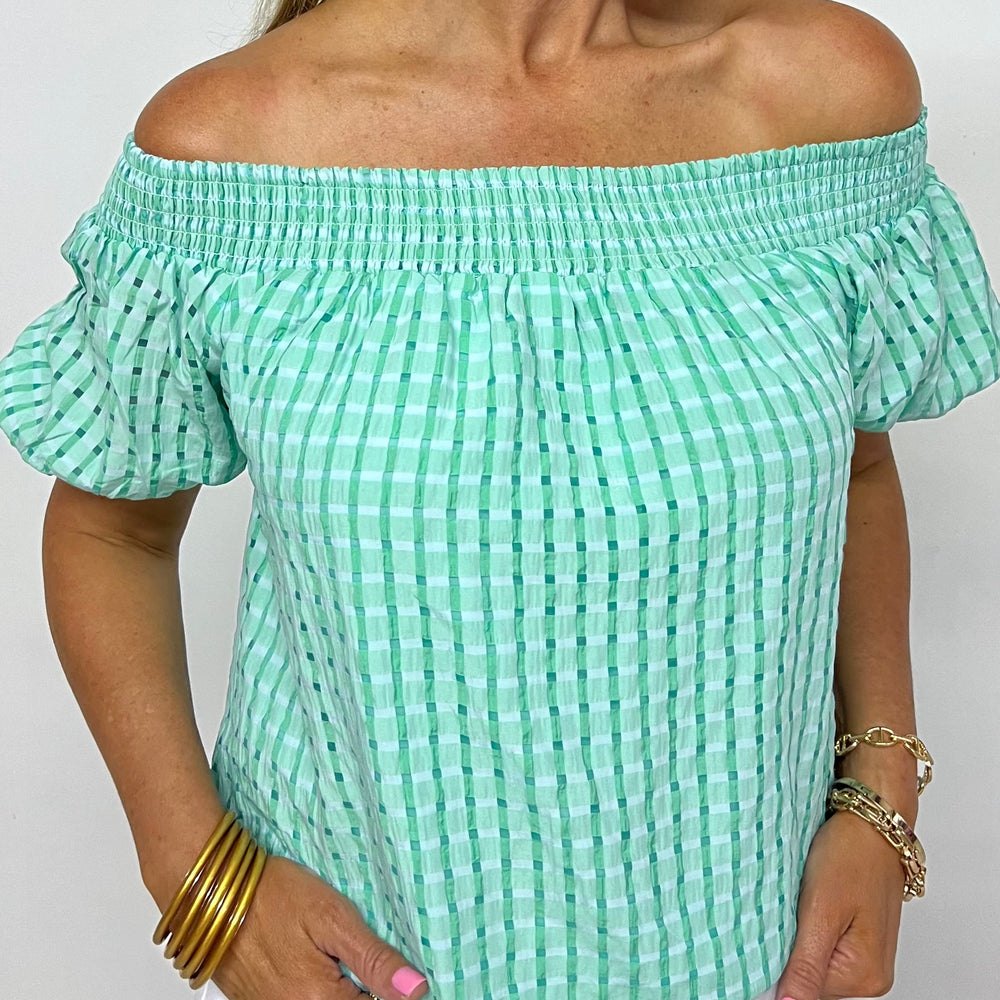 Wish You Were Here Off The Shoulder Top - FINAL SALE