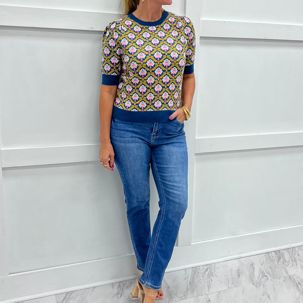Reese Pattern Sweater