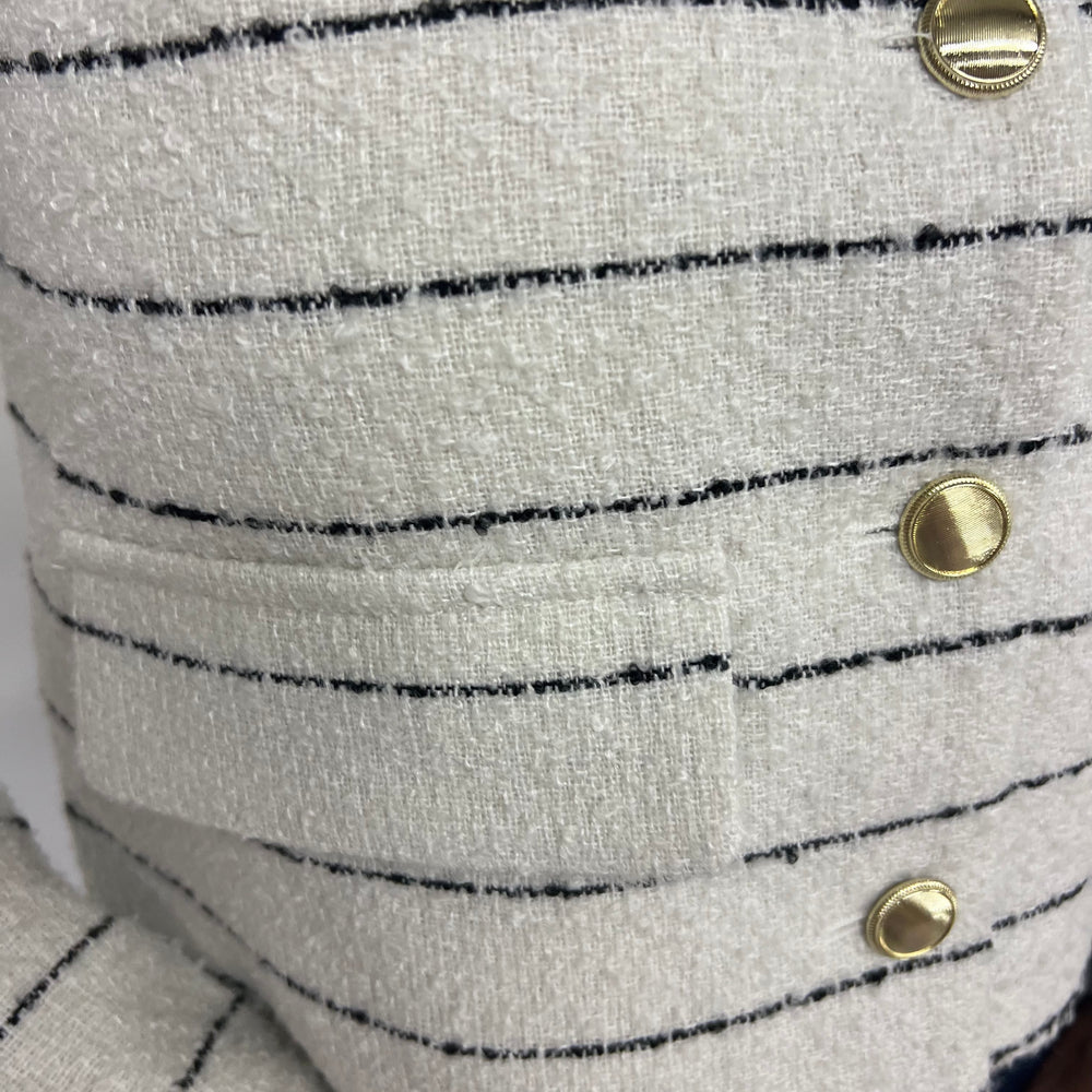 
                      
                        Sorrento Stripe Tweed Jacket
                      
                    