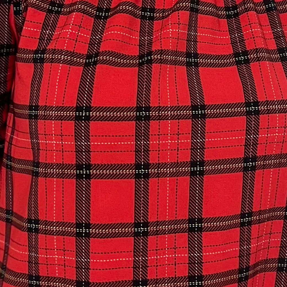 
                  
                    The Holly Plaid Top (red)
                  
                