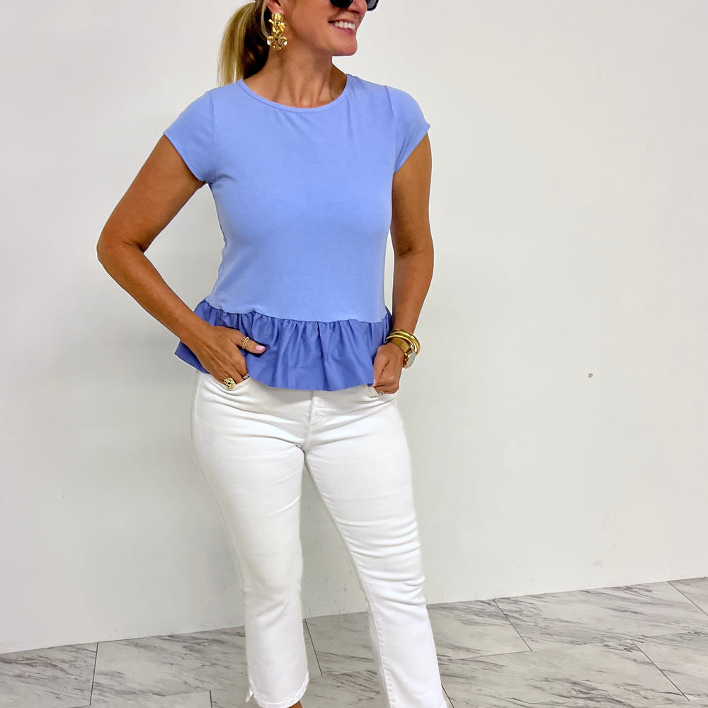 
                  
                    The Alexis Top (Blue)
                  
                