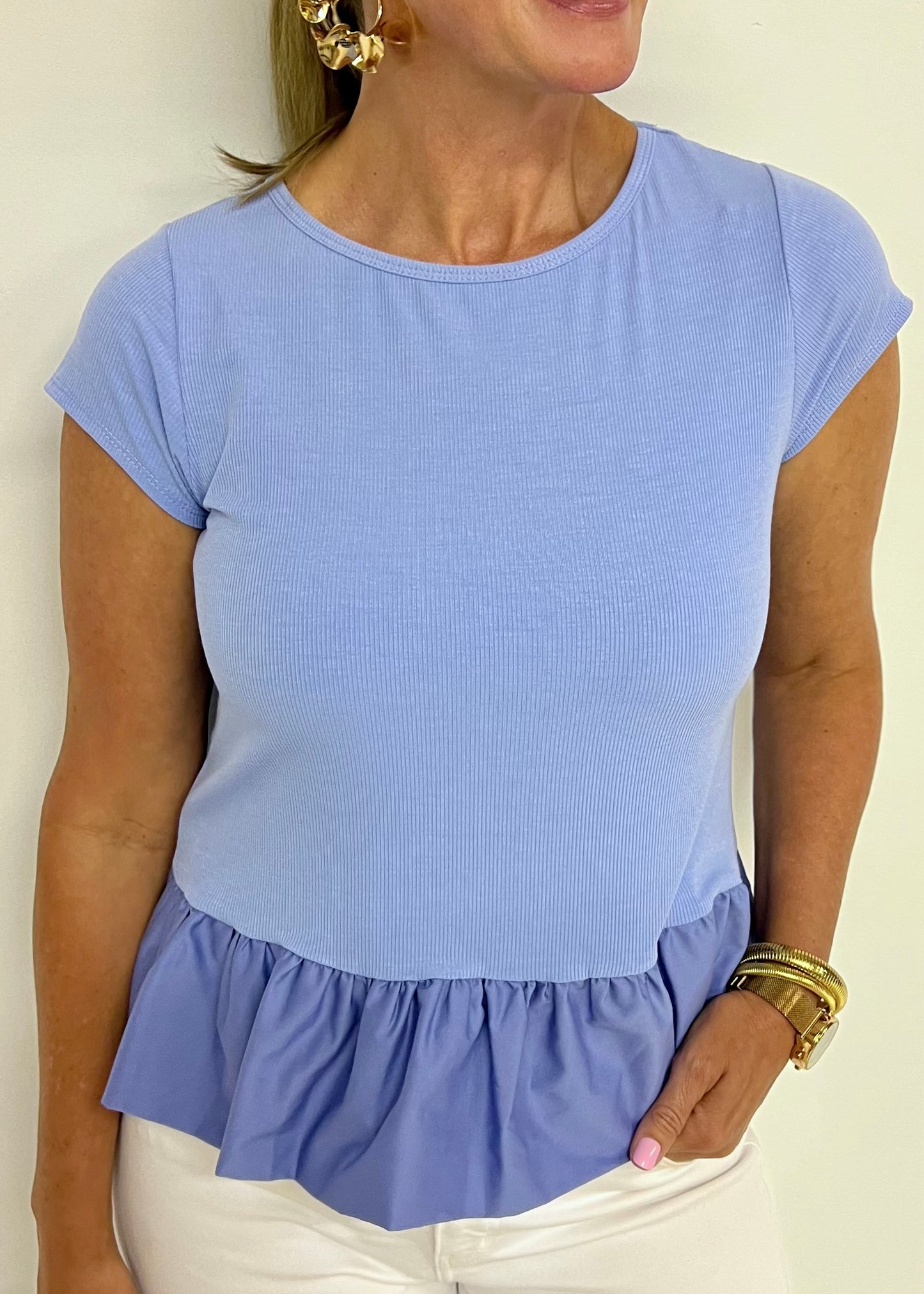 The Alexis Top (Blue)