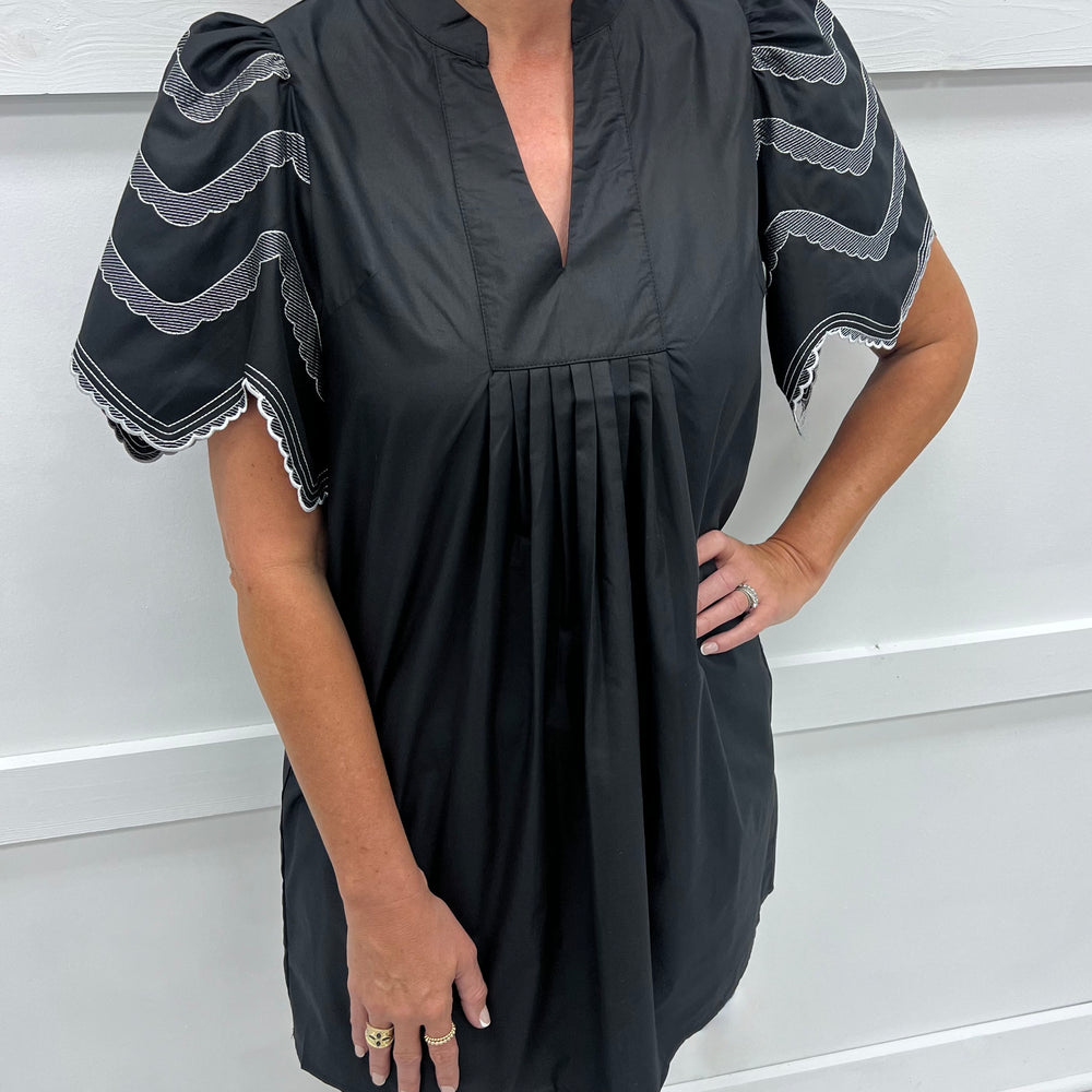 
                  
                    Sweet Talk Black Embroidered Dress
                  
                