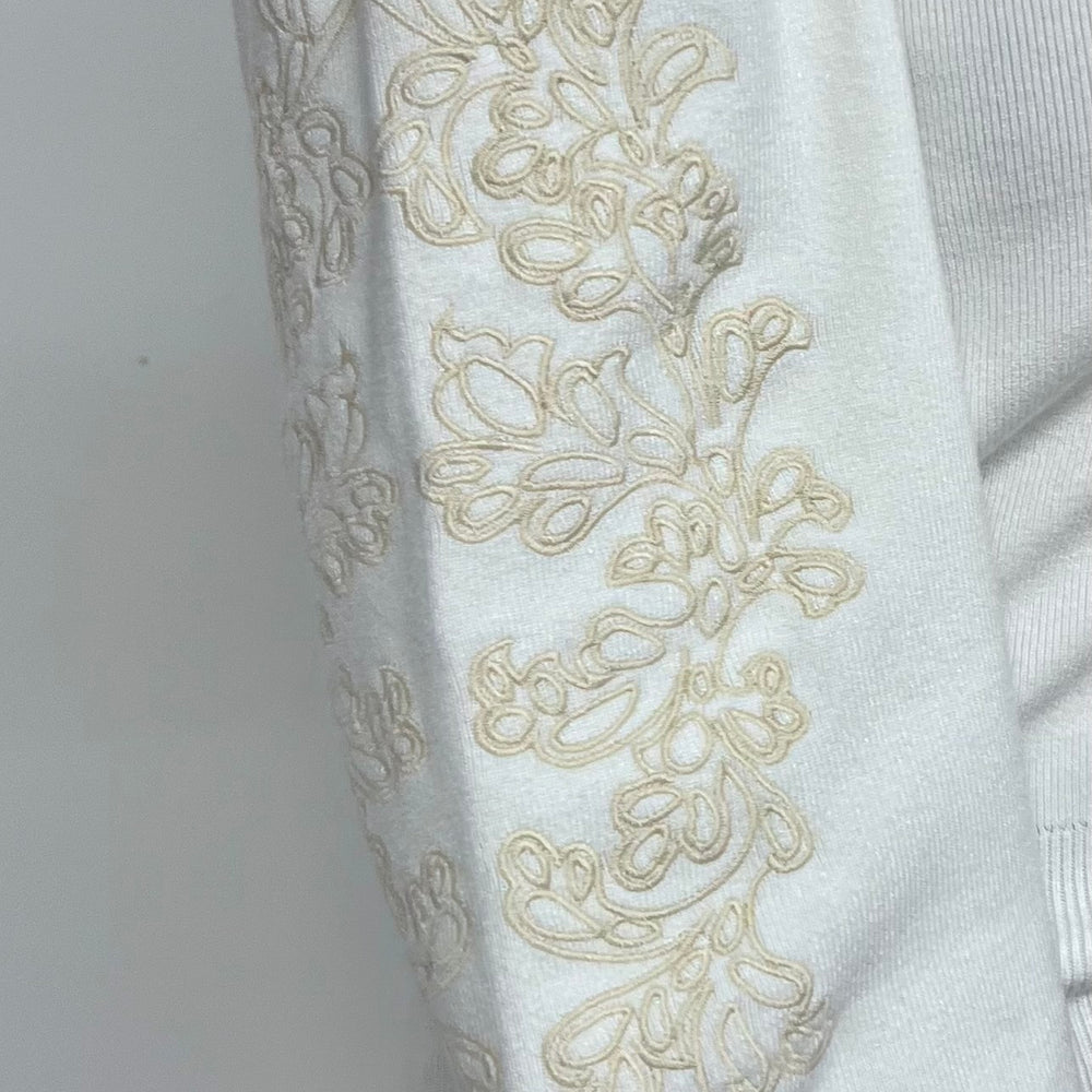 Lottie Ivory Floral Sleeve Sweater - FINAL SALE