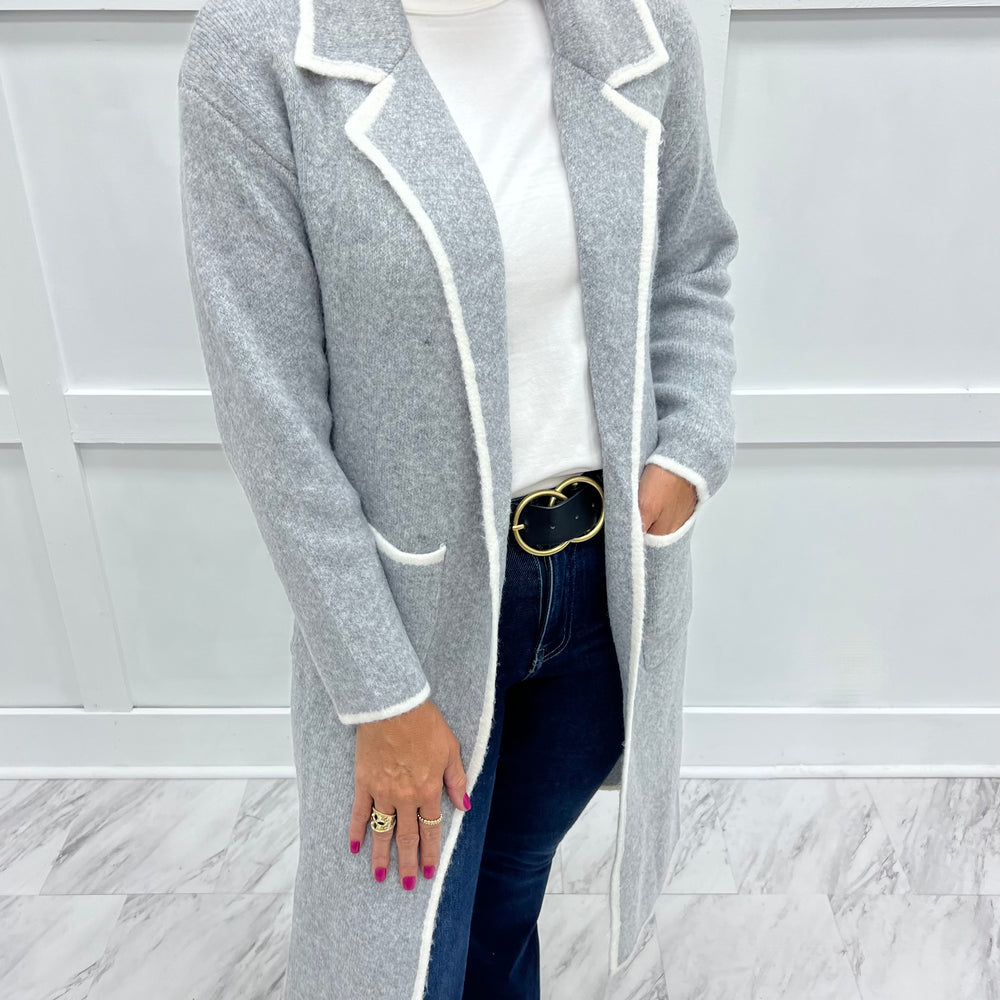 
                  
                    Colorado Open Front Cardigan (Grey)
                  
                