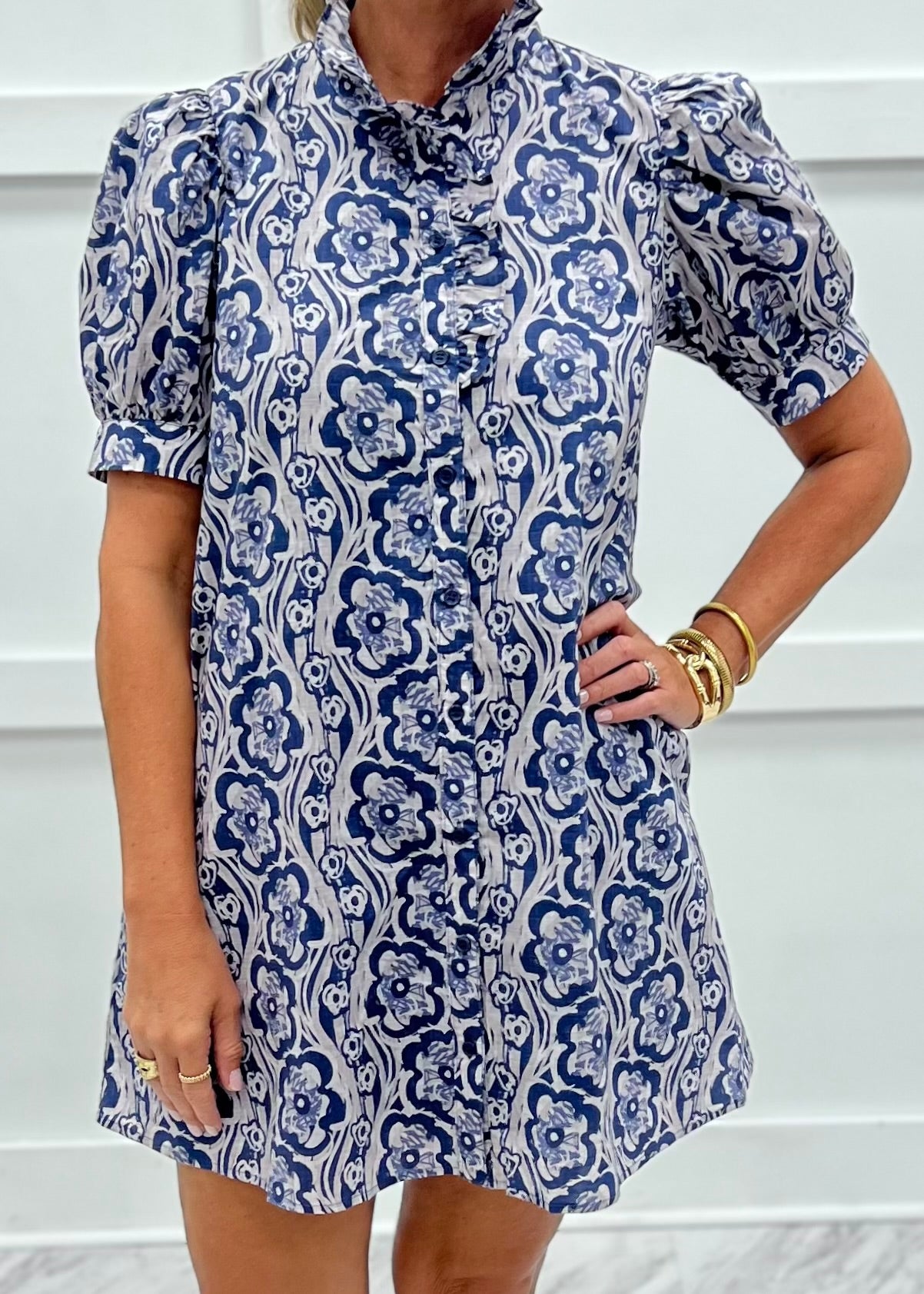 Midnight Flower Dress