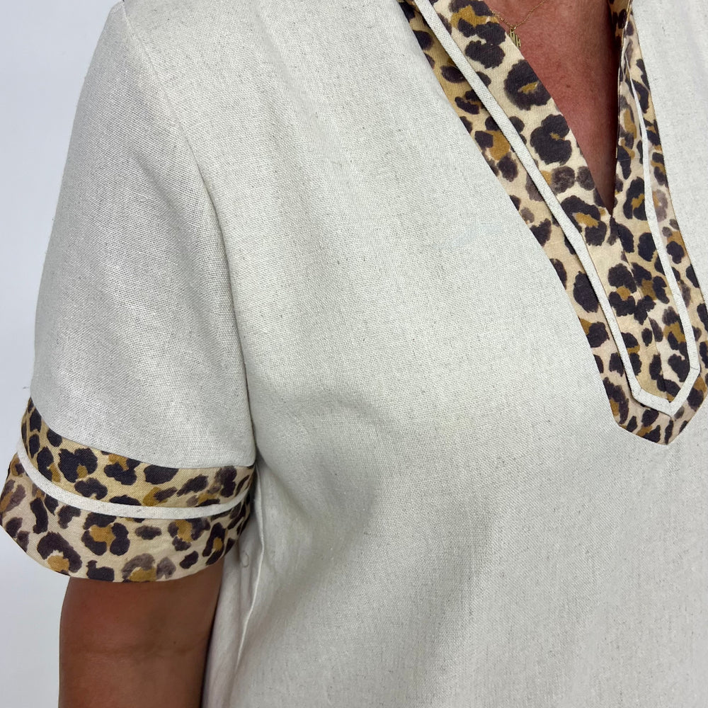 
                  
                    Athena Leopard Detail Dress-FINAL SALE
                  
                