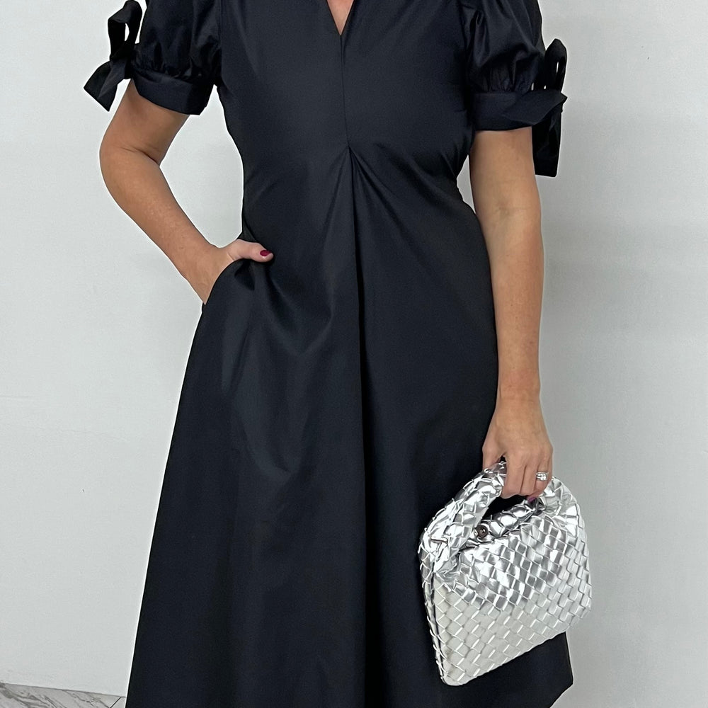 
                  
                    Dolce Black Tie Sleeve Dress
                  
                