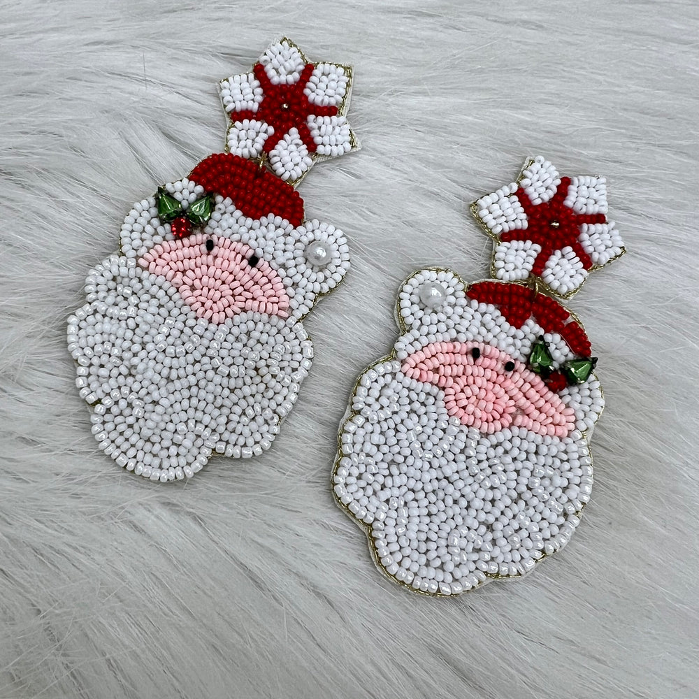 Santa Earrings