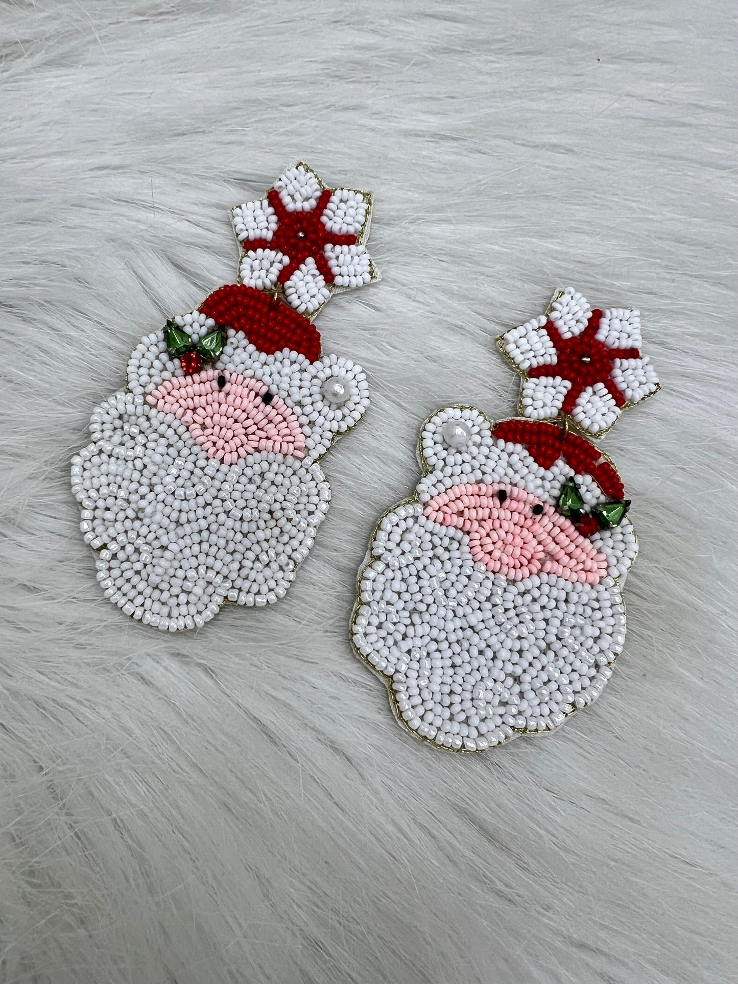 Santa Earrings