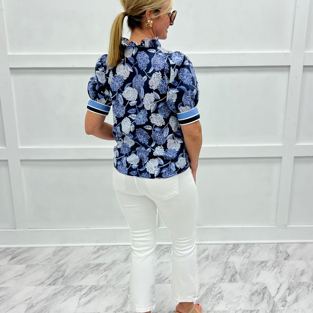 
                  
                    Noah Navy Flower Top
                  
                