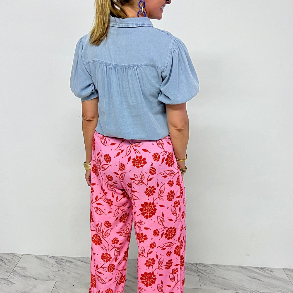 
                  
                    Island Royal Wide Leg Pants - FINAL SALE
                  
                