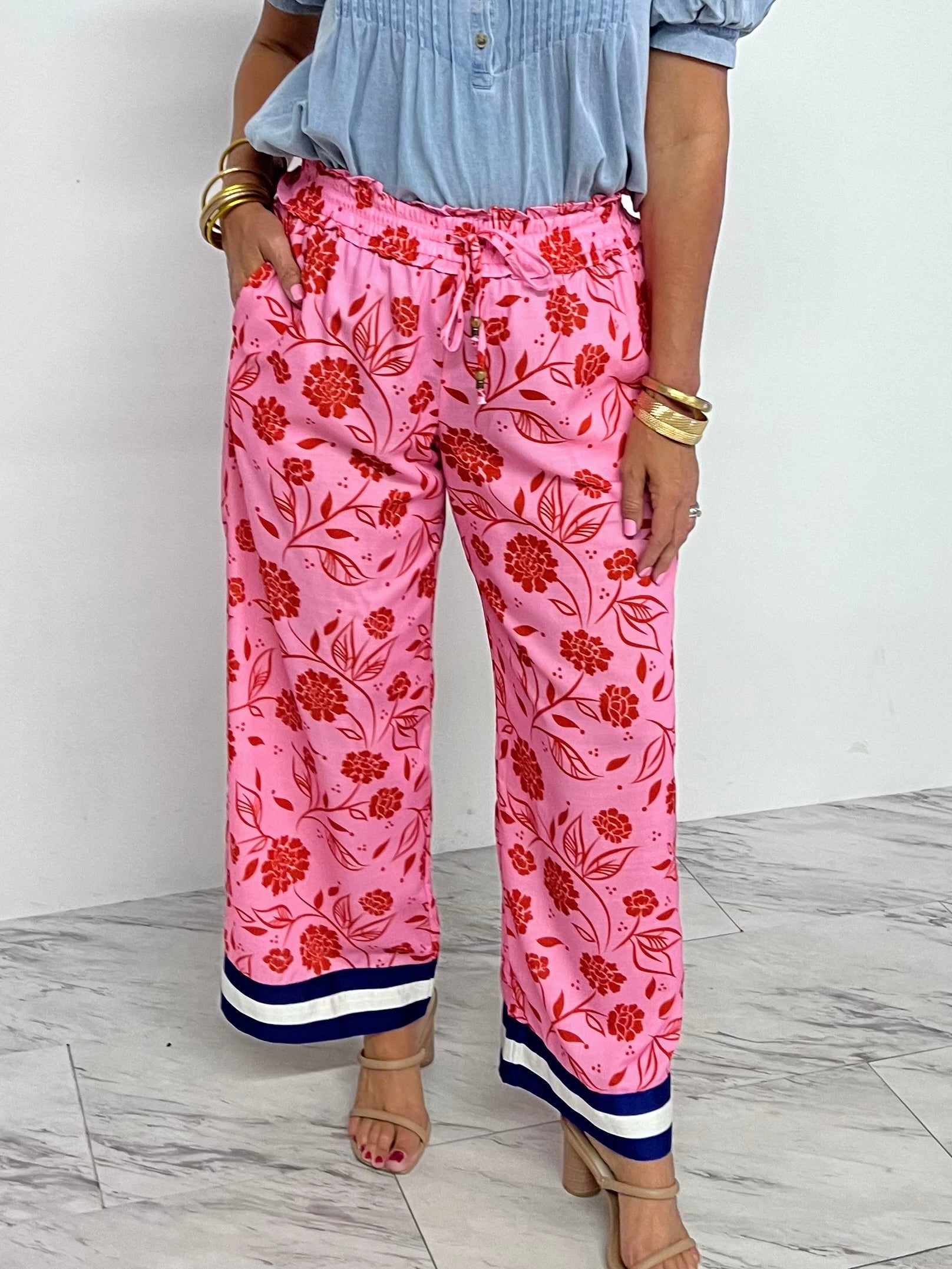 Island Royal Wide Leg Pants FINAL SALE