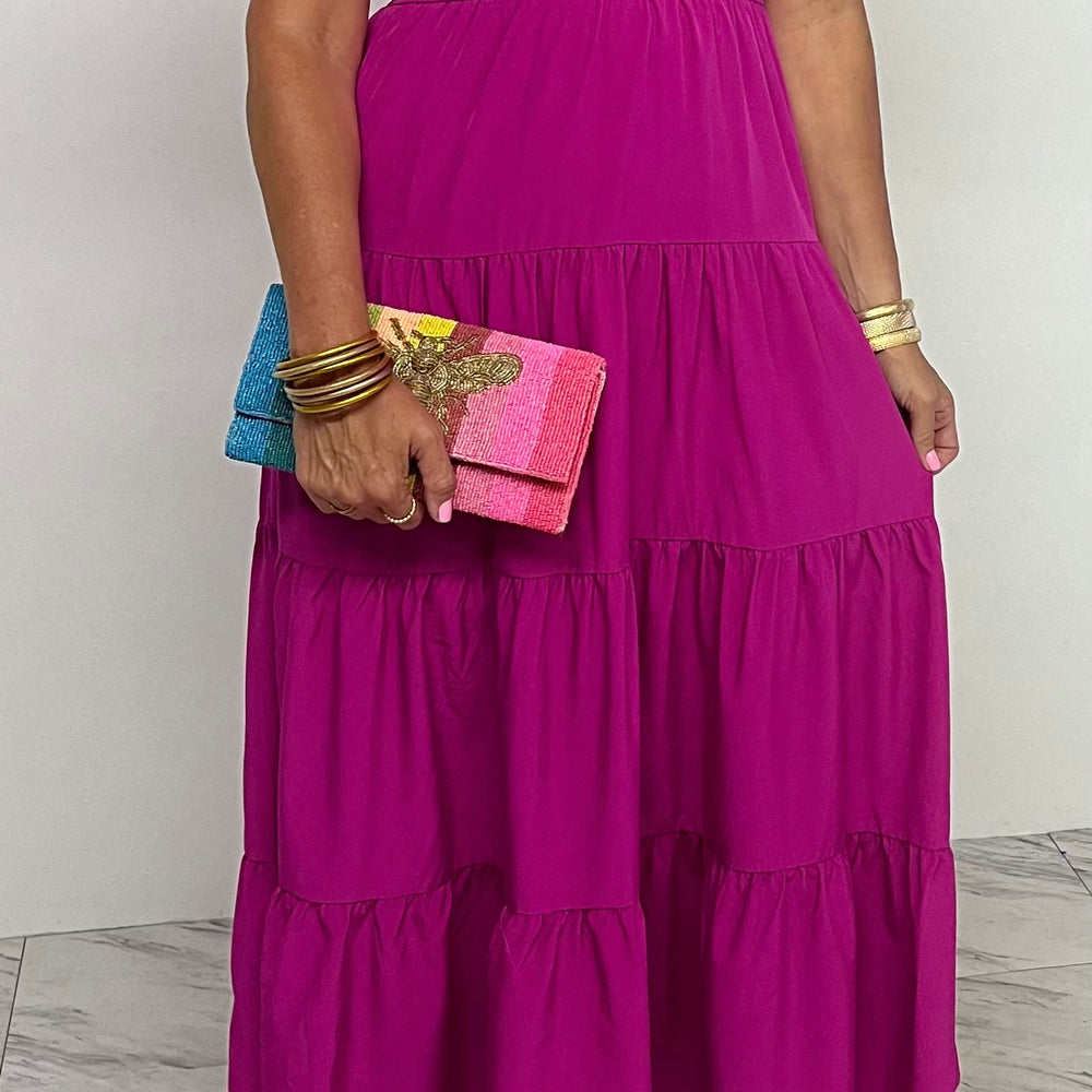 
                      
                        Meridian Magenta Maxi Dress
                      
                    