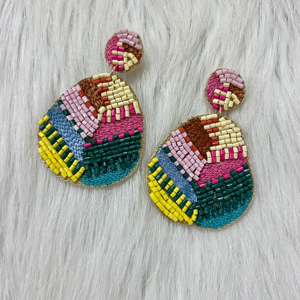 
                  
                    Good Day Beaded Earrings
                  
                