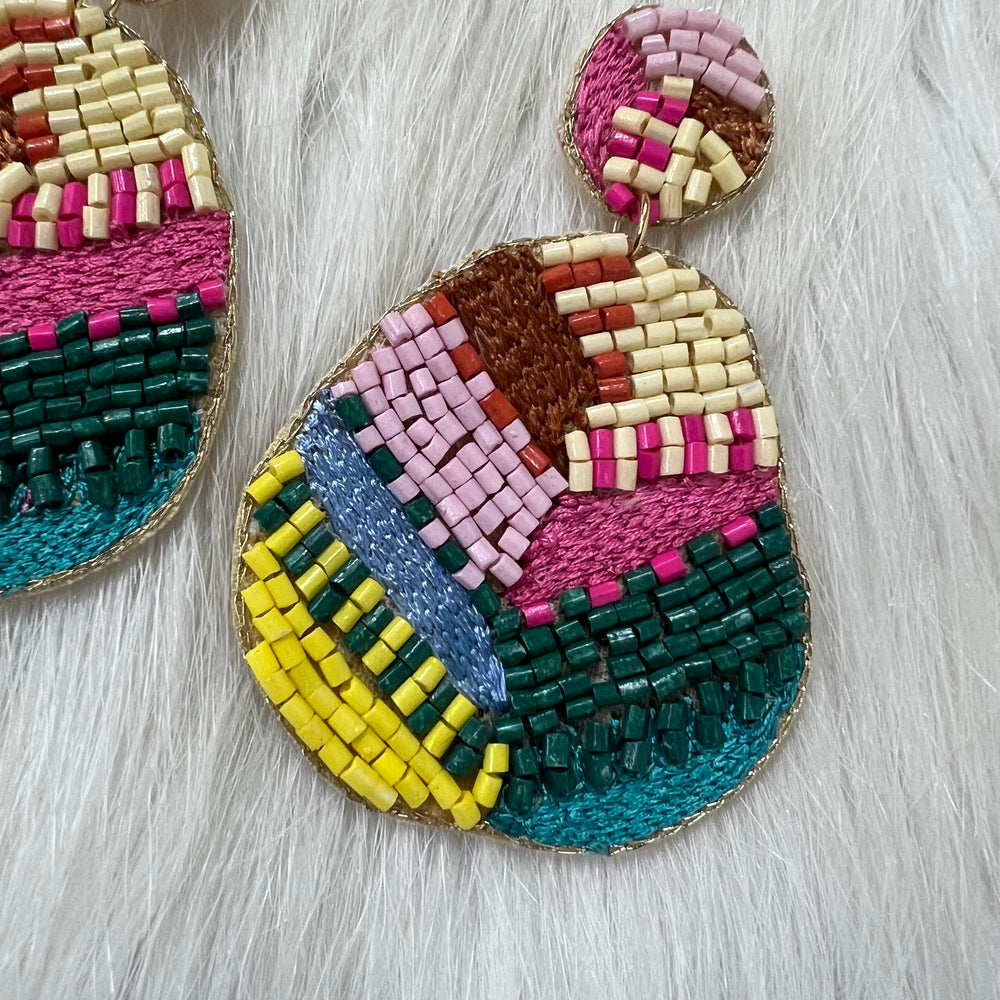
                  
                    Good Day Beaded Earrings
                  
                