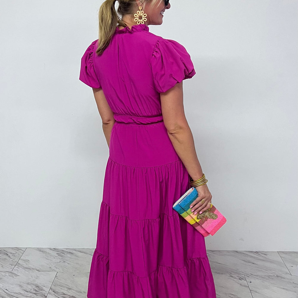 
                      
                        Meridian Magenta Maxi Dress
                      
                    