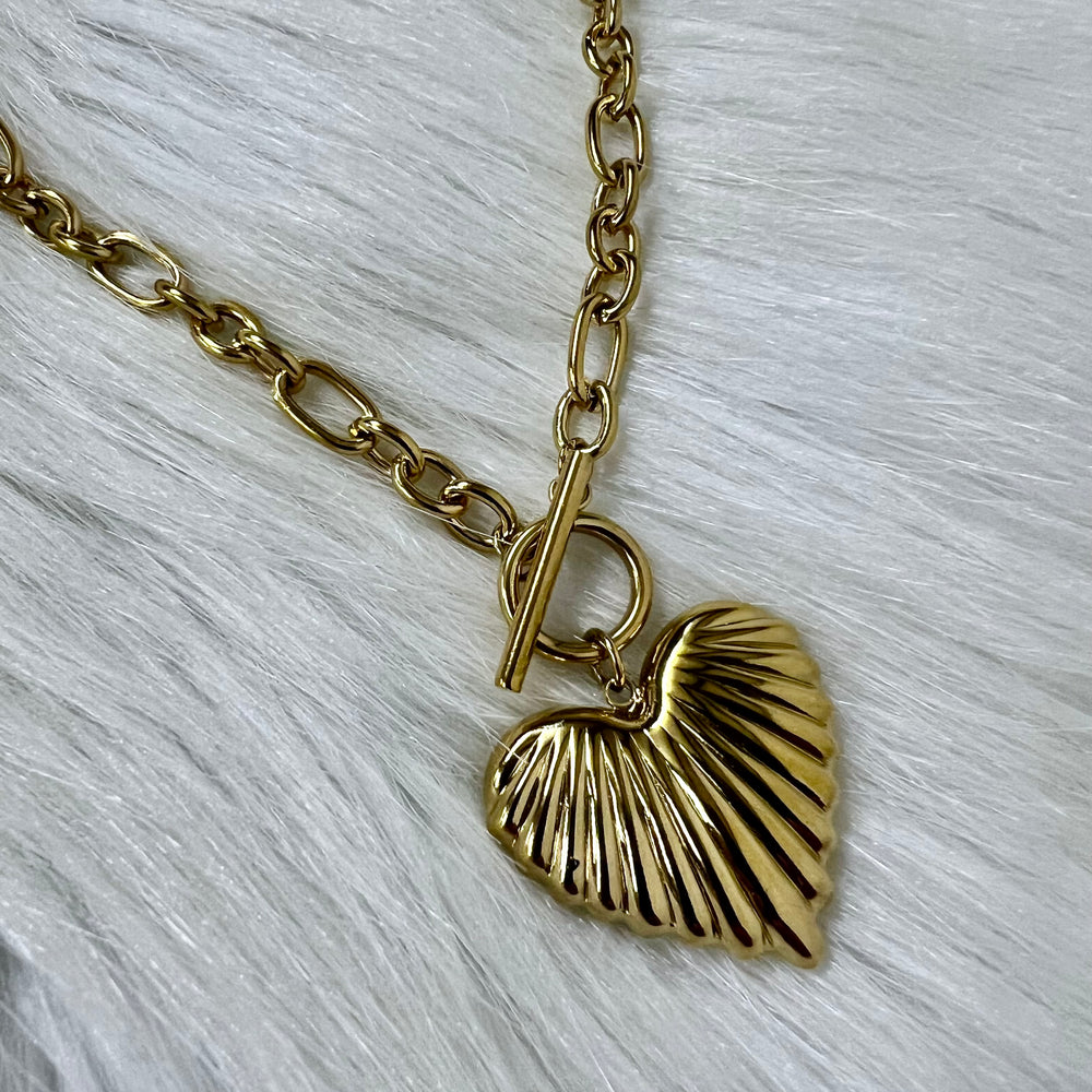 Wild Love Heart Necklace