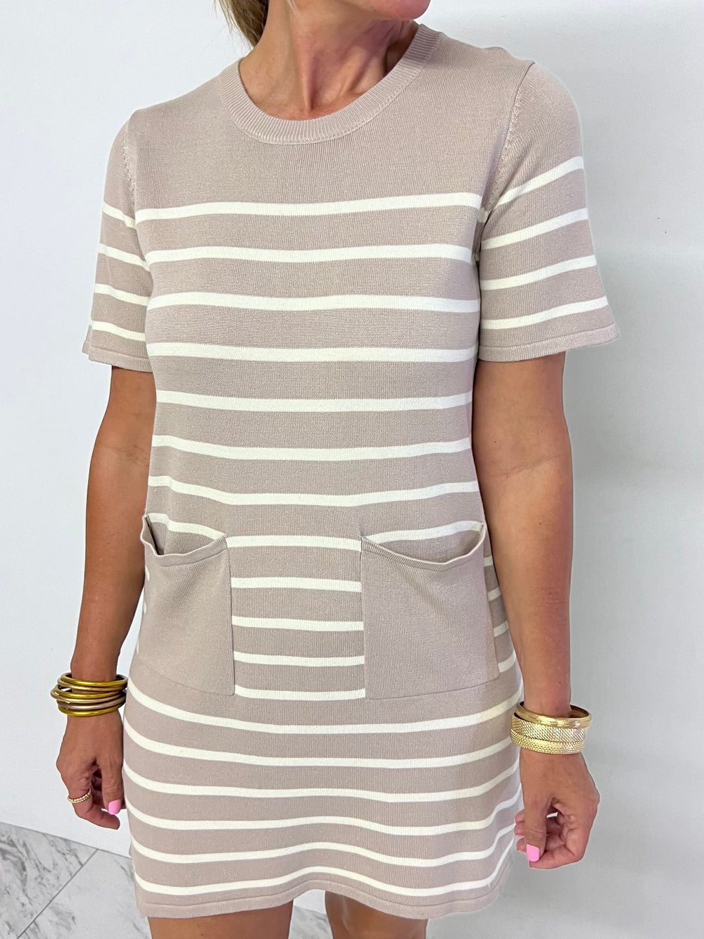 Summer Sands Stripe Dress -FINAL SALE