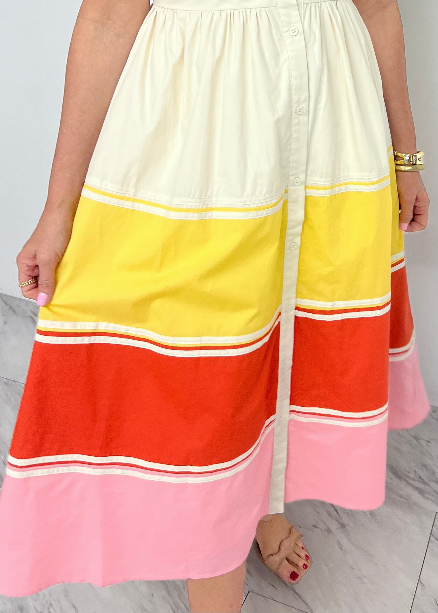 Callahan Colorblock Dress