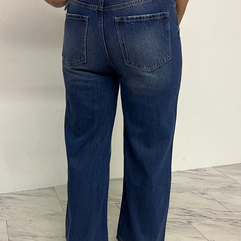 
                  
                    Delaney Wide Leg Belted Denim
                  
                