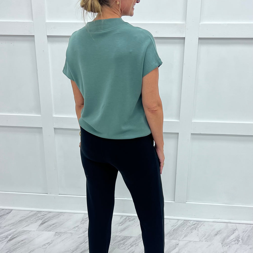 
                  
                    Campbell Cowl Neck Top (Green)
                  
                