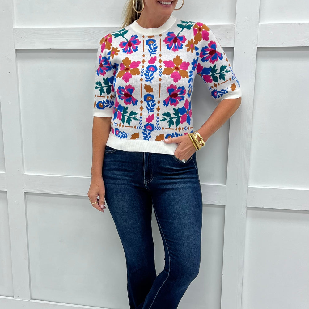 Avalon Flower Sweater